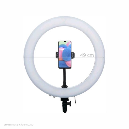 Ring Light 60W Exbom Branco Quente e Frio 19 Ring Light 60W Exbom Branco Quente e Frio 19