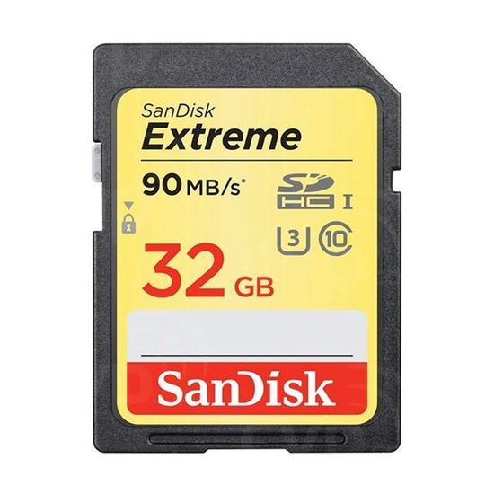 Cartão SanDisk Extreme SDHC 32Gb 90mb / s 4K