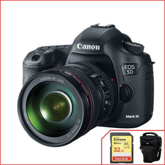 Canon EOS 5D Mark III com Objetiva 24-105mm f/4 L Canon EOS 5D Mark III com Objetiva 24-105mm f/4 L