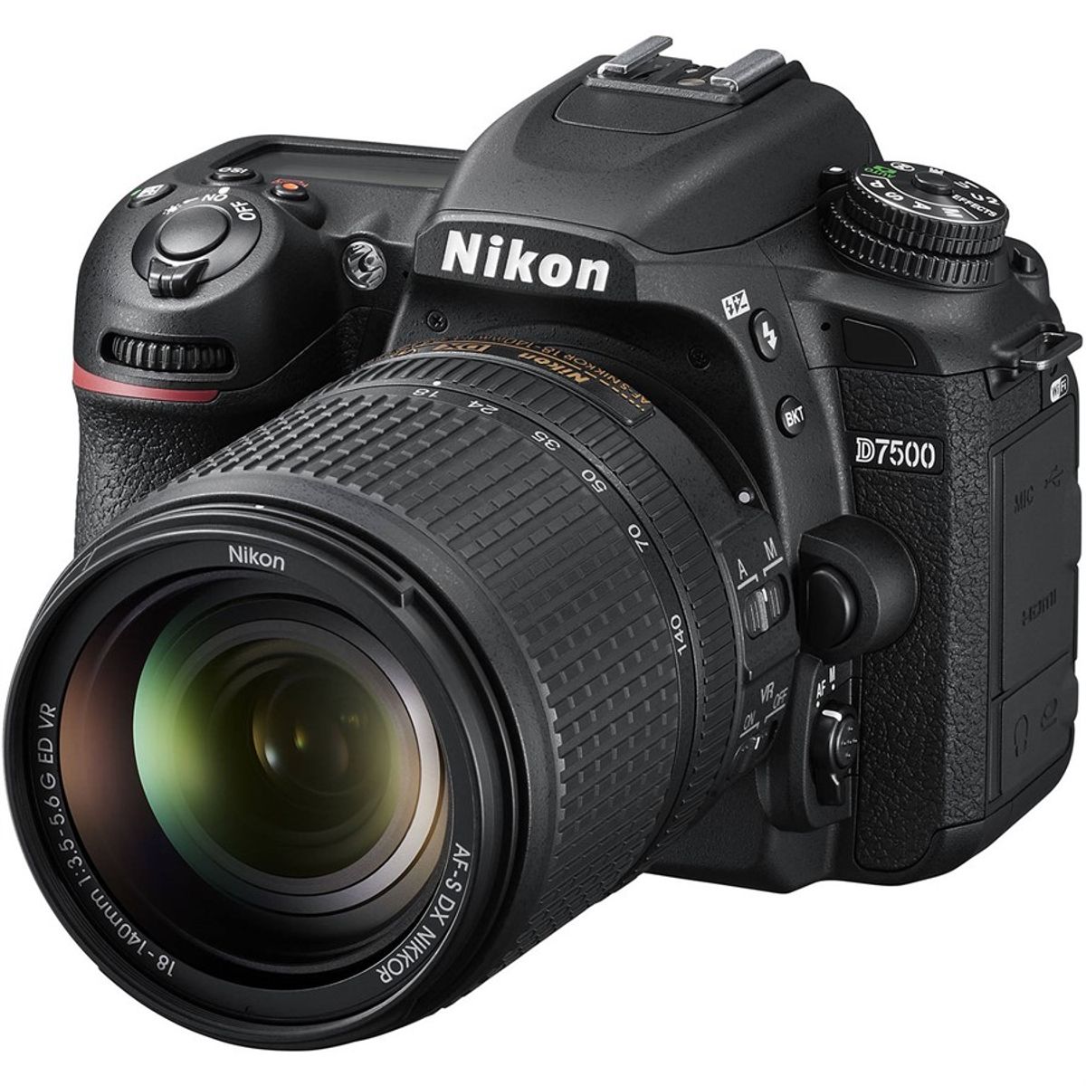 2024最新のスタイル Nikon Câmera D7500 Nikon | VR ED f/3.5-5.6G 18-140mm com 4K デジタルカメラ