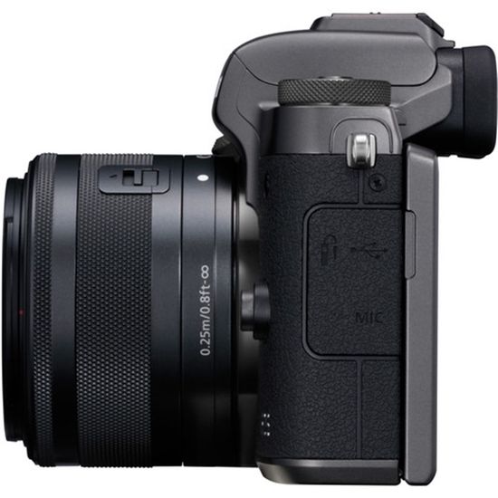 Camera Canon EOS M5 Mirrorless com 15-45mm f3.5-6.3 IS STM