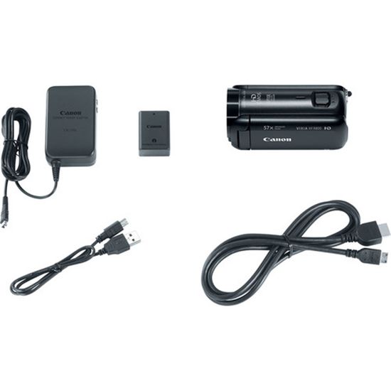 Câmera filmadora Canon VIXIA HF R800 Full HD Zoom 57x