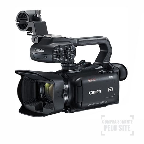 Filmadora Canon XA15 Full HD Camcorder com saída SDI, HDMI e Composite Filmadora Canon XA15 Full HD Camcorder com saída SDI, HDMI e Composite