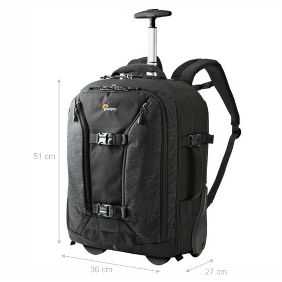 Mochila Lowepro Pro Runner RL X450 AW II Preto Com Rodinhas Mochila Lowepro Pro Runner RL X450 AW II Preto Com Rodinhas