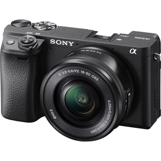 Sony A6400 com 16-50mm 24.2MP 4K Sony A6400 com 16-50mm 24.2MP 4K
