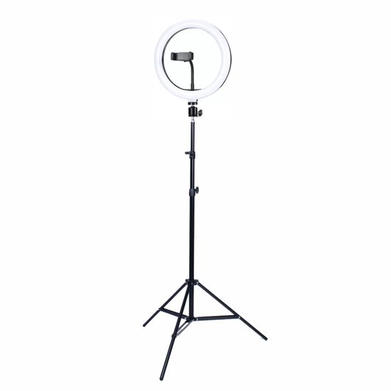 Iluminador Ring Light 12 Polegadas Bicolor Exbom 16w + Tripé Iluminador Ring Light 12 Polegadas Bicolor Exbom 16w + Tripé