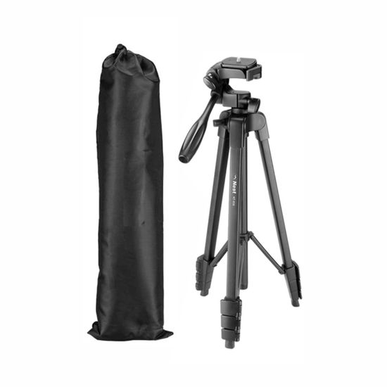 Tripé De Câmera Nest Nt-530 Para Até 3kg Tripé De Câmera Nest Nt-530 Para Até 3kg