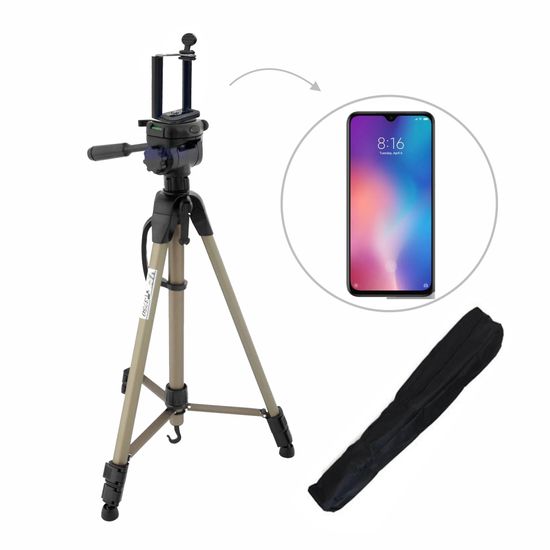 Tripé Greika para Celular e Câmera WF3750 Tripé Greika para Celular e Câmera WF3750