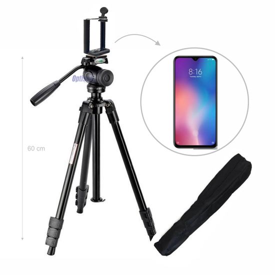 Tripe Profissional Wt 6734 Cabeça Hidraulica Para Celular Tripe Profissional Wt 6734 Cabeça Hidraulica Para Celular