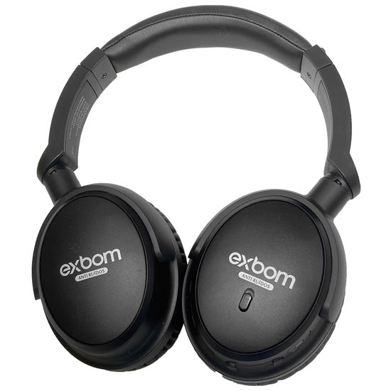 Headphone  Fone de Ouvido Bluetooth Anc Hfar6bt - Exbom Headphone  Fone de Ouvido Bluetooth Anc Hfar6bt - Exbom