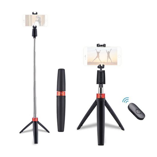 Tripé Para Celular 3 Em 1 Greika Y11 Com Controle Bluetooth Tripé Para Celular 3 Em 1 Greika Y11 Com Controle Bluetooth