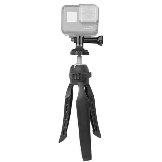 Mini Tripé De Mesa Ball Head Com Suporte Para  Gopro Mini Tripé De Mesa Ball Head Com Suporte Para  Gopro