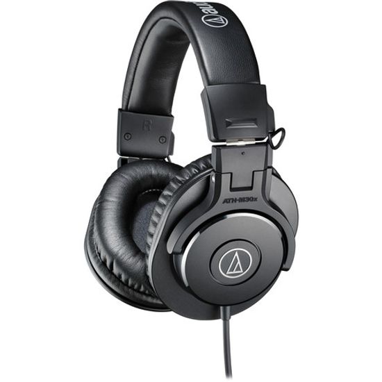 Fone De Ouvido Headset Audio Technica Ath-m30x M-series Fone De Ouvido Headset Audio Technica Ath-m30x M-series