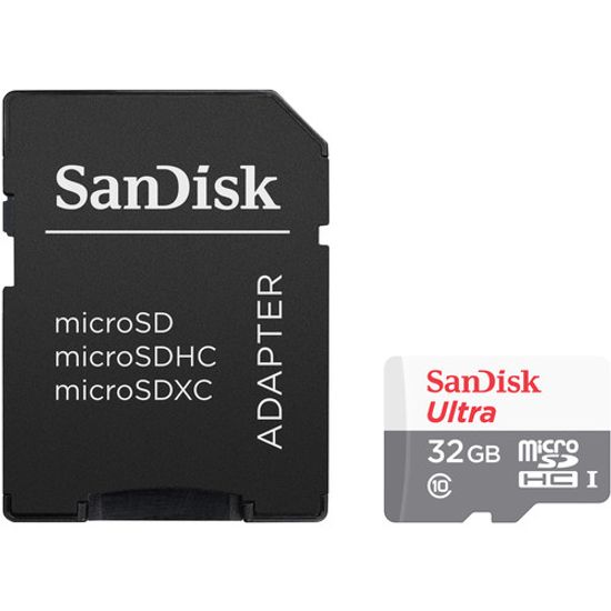 Cartão Micro Sd Ultra 32gb Sandisk 100mb/s Classe 10 Cartão Micro Sd Ultra 32gb Sandisk 100mb/s Classe 10