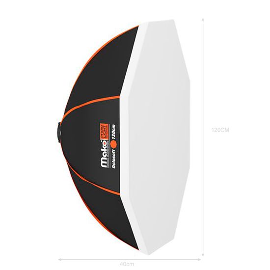 Softbox Octogonal 120cm Spot Mako - Encaixe G4 Bowens Softbox Octogonal 120cm Spot Mako - Encaixe G4 Bowens
