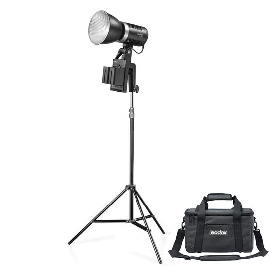 Iluminador Led Godox Ml60 Luz Contínua 60w Bivolt + Tripé Iluminador Led Godox Ml60 Luz Contínua 60w Bivolt + Tripé