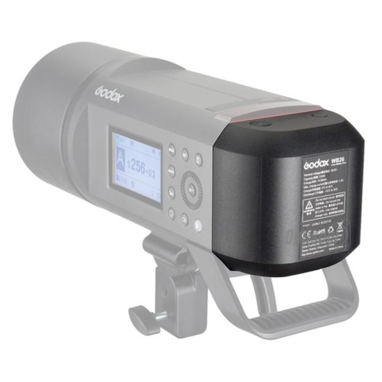 Bateria Extra Para Godox Ad600 Pro Wb26 - Original Bateria Extra Para Godox Ad600 Pro Wb26 - Original