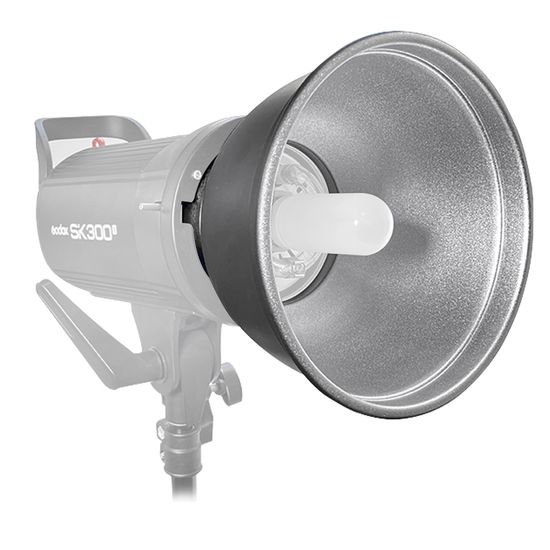 Refletor Panela Encaixe Bowens para Flash de Estúdio Refletor Panela Encaixe Bowens para Flash de Estúdio
