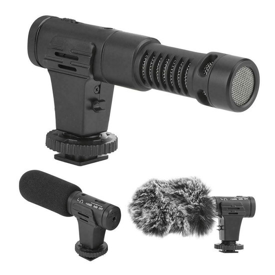 Microfone Shotgun Estéreo Mamen Mic-07 Câmeras E Smartphones Microfone Shotgun Estéreo Mamen Mic-07 Câmeras E Smartphones
