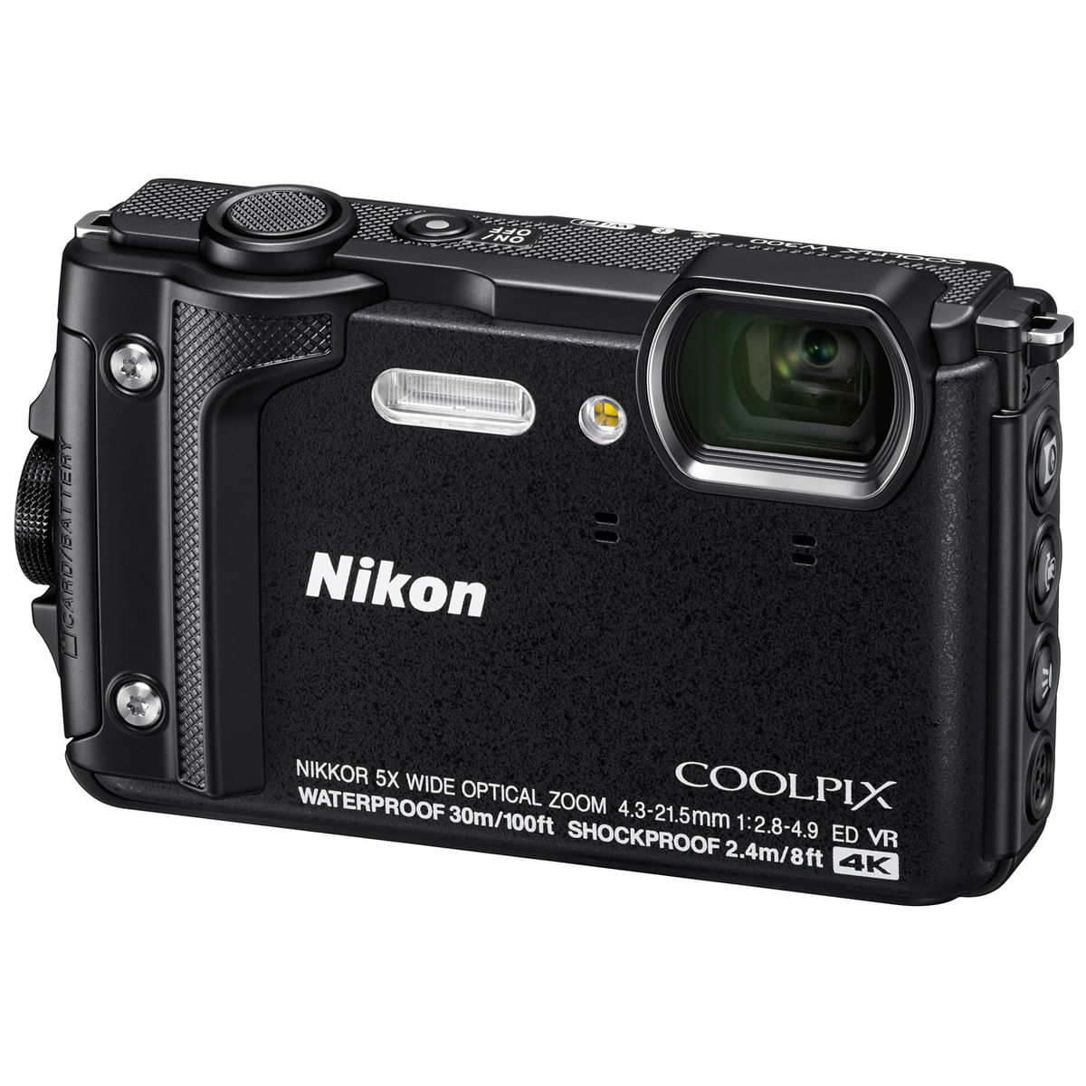 Câmera Nikon Coolpix W300 Wifi Gps À Prova D'água - Preta - Amor pela  Fotografia