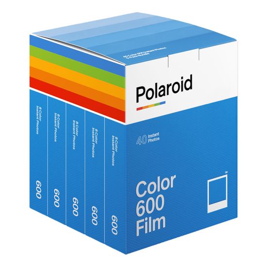 Filme Fotográfico Polaroid 600 Pack Com 40 Fotos Filme Fotográfico Polaroid 600 Pack Com 40 Fotos