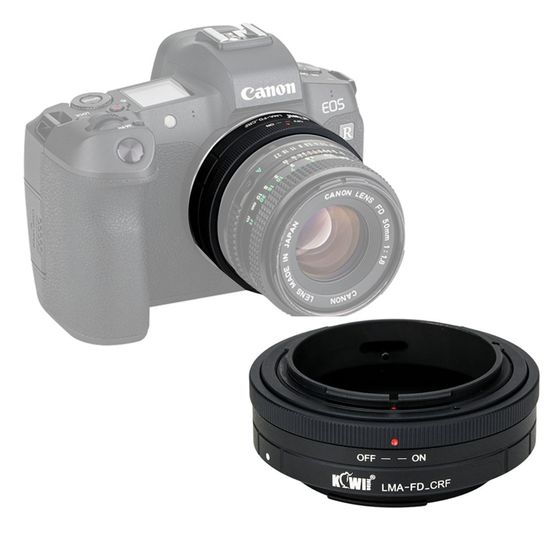 Adaptador De Lente Canon Fd Para Câmeras Canon Rf