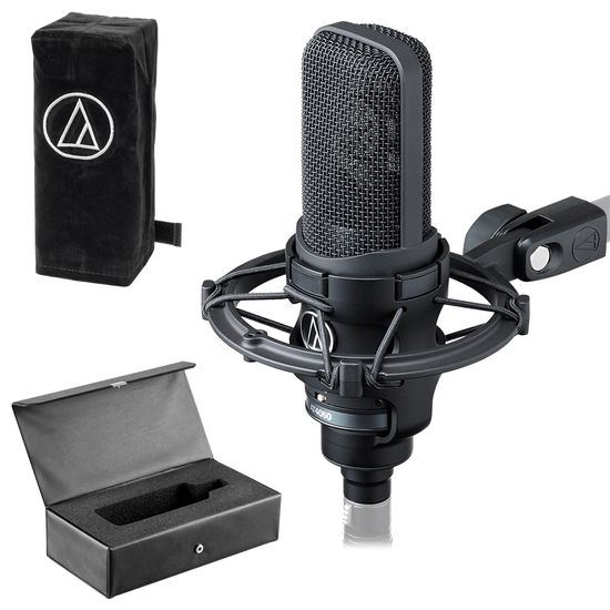 Microfone Condensador Audio-technica AT4050 Para Estúdio E Vocal + Estojo Rígido Microfone Condensador Audio-technica AT4050 Para Estúdio E Vocal + Estojo Rígido