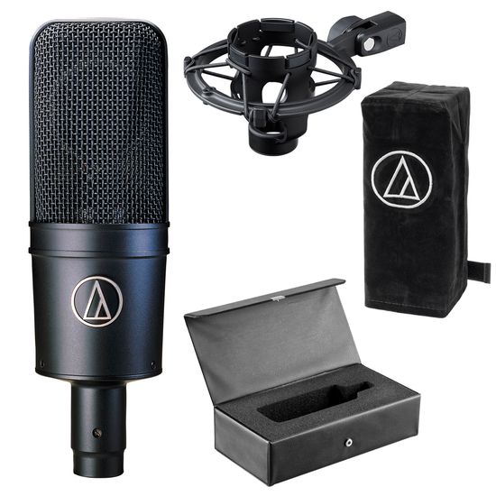 Microfone Condensador Cardioide Audio-technica + Suporte Shock Mount - At4033a Microfone Condensador Cardioide Audio-technica + Suporte Shock Mount - At4033a