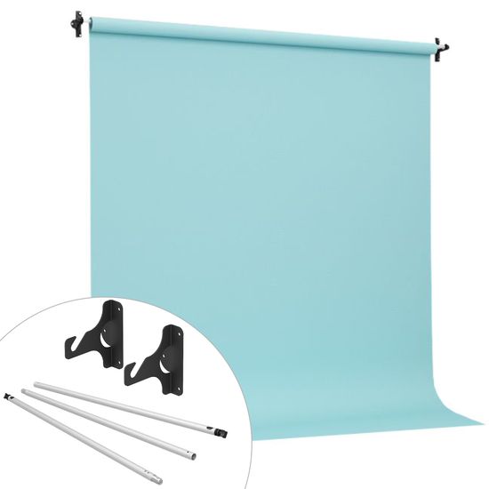 Suporte para Fundo Infinito Fotografico De Parede E Teto Mako 3m Suporte para Fundo Infinito Fotografico De Parede E Teto Mako 3m