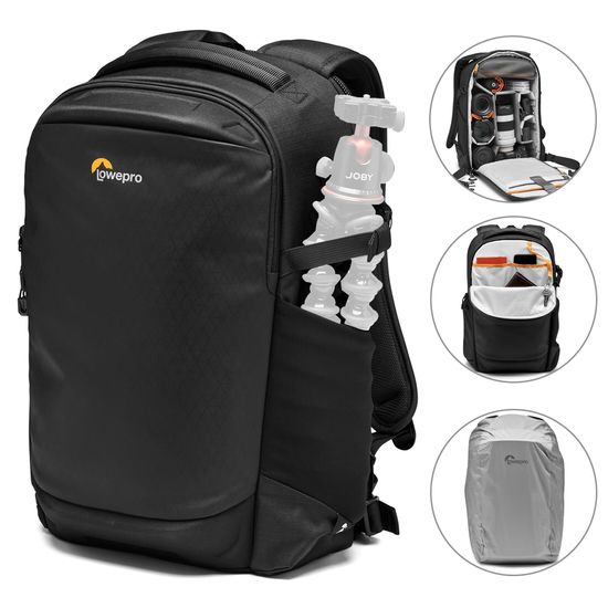 Mochila Lowepro Flipside 300 Aw Iii Para Câmeras, Acessórios E Notebook - Preta Mochila Lowepro Flipside 300 Aw Iii Para Câmeras, Acessórios E Notebook - Preta