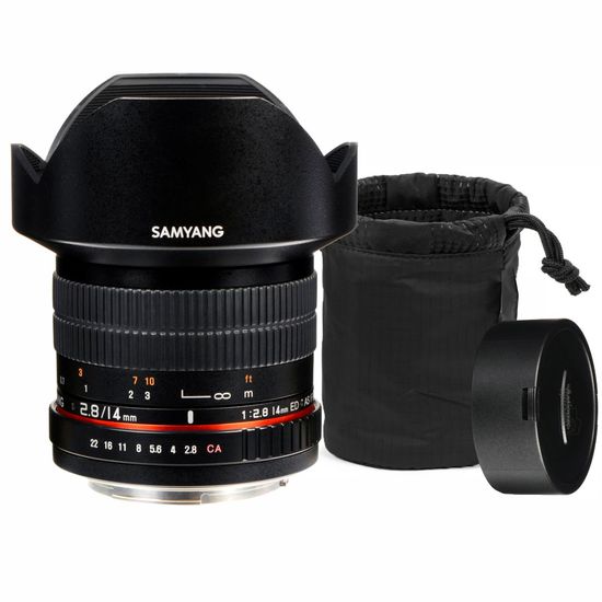 Lente Ultra Wide Samyang 14mm F2.8 Manual Para Canon Fullframe Lente Ultra Wide Samyang 14mm F2.8 Manual Para Canon Fullframe