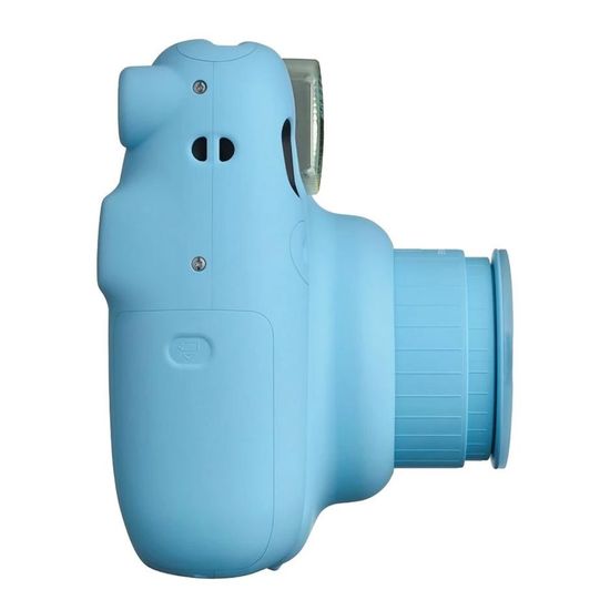 blue camera bolsa