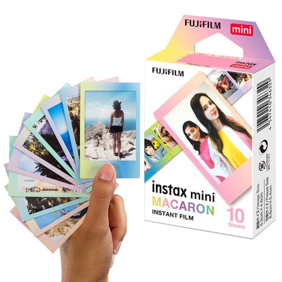 Filme Fotográfico Fujifilm Macaron Para Instax Mini - 10 Fotos Filme Fotográfico Fujifilm Macaron Para Instax Mini - 10 Fotos
