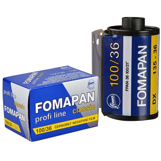 Filme Fotográfico 35mm Preto E Branco 36 Poses Iso 100 Fomapan Classic Filme Fotográfico 35mm Preto E Branco 36 Poses Iso 100 Fomapan Classic