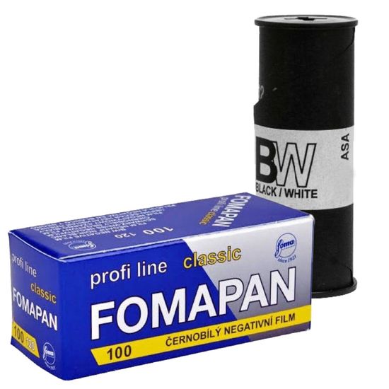Filme 120 Preto e Branco Médio Formato ISO 100 Fomapan Classic Filme 120 Preto e Branco Médio Formato ISO 100 Fomapan Classic