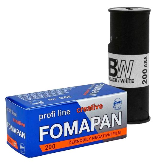 Filme 120 Preto e Branco Médio Formato ISO 200 Fomapan Creative Filme 120 Preto e Branco Médio Formato ISO 200 Fomapan Creative