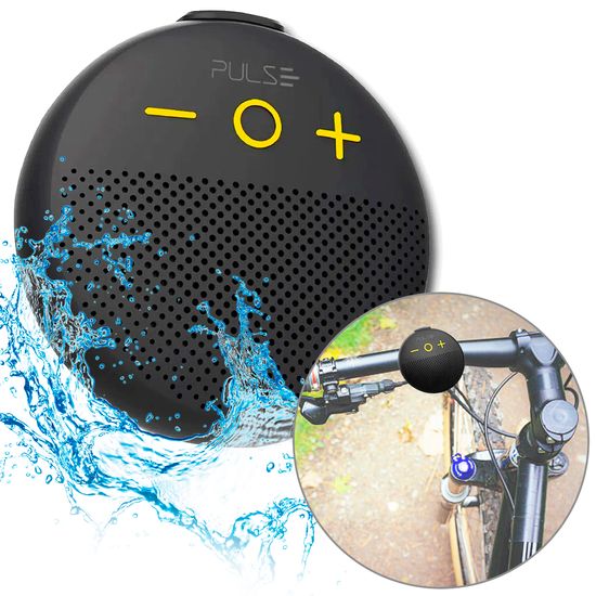 Caixa De Som Bluetooth Pulse Sp353 10w Guidão Moto Bicicleta Caixa De Som Bluetooth Pulse Sp353 10w Guidão Moto Bicicleta