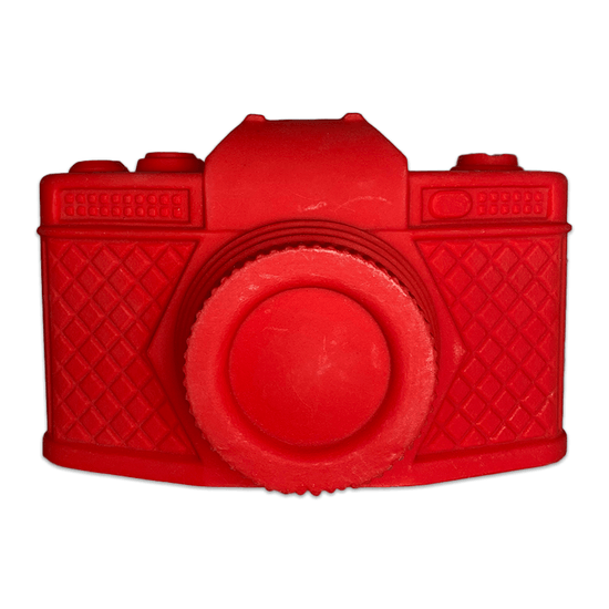 Luminária Câmera Fotográfica Vermelha