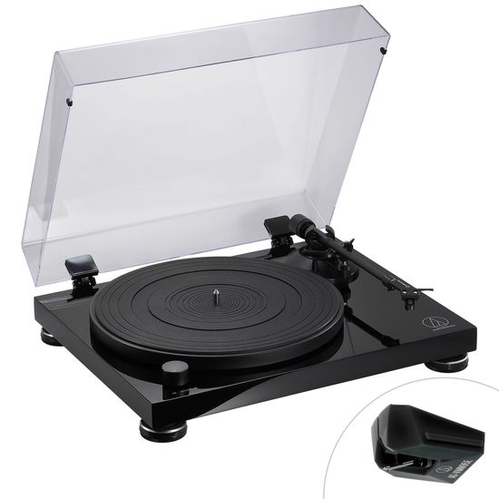 Toca Discos Audio Technica At Lpw50pb Manual Belt Drive Toca Discos Audio Technica At Lpw50pb Manual Belt Drive