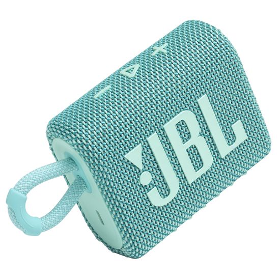 Caixa De Som Jbl Go 3 Portátil À Prova D’água Bluetooth Teal Caixa De Som Jbl Go 3 Portátil À Prova D’água Bluetooth Teal