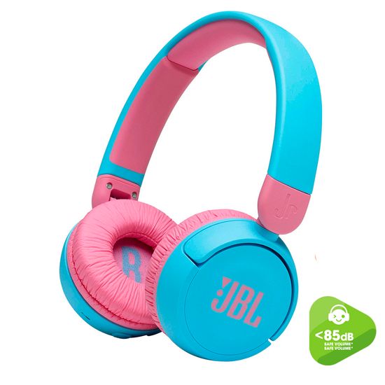Fone De Ouvido Infantil Bluetooth Jbl Jr310 Rosa E Azul Fone De Ouvido Infantil Bluetooth Jbl Jr310 Rosa E Azul
