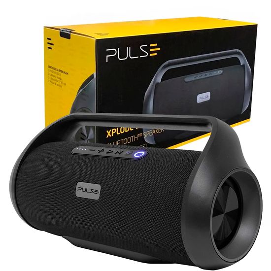 Caixa De Som Bluetooth 60w Pulse Xplode 2 Portátil - Preta Caixa De Som Bluetooth 60w Pulse Xplode 2 Portátil - Preta