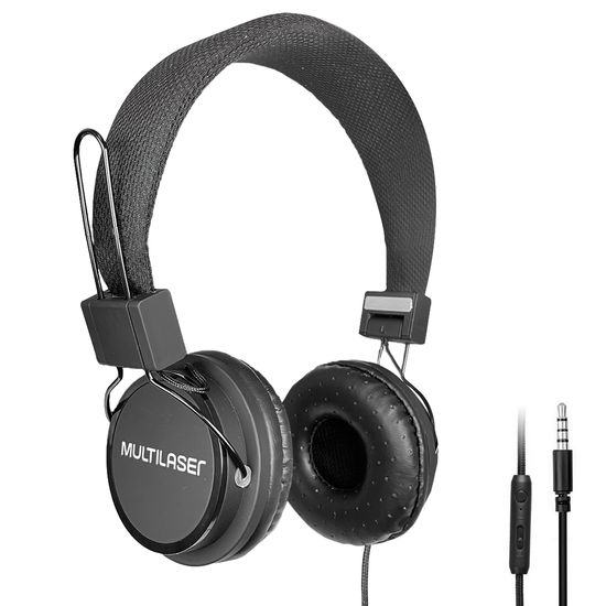 Fone De Ouvido Headphone Com Microfone Integrado Multilaser Fun - Ph115 Fone De Ouvido Headphone Com Microfone Integrado Multilaser Fun - Ph115