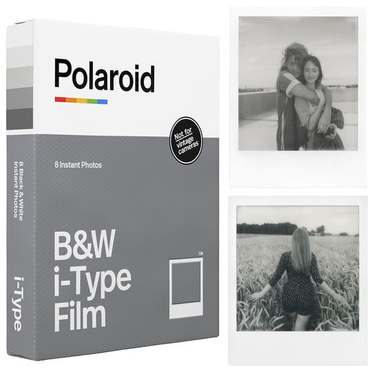 Filme Instantâneo Polaroid 600 Preto E Branco Edição B&w - 8 Exposições Filme Instantâneo Polaroid 600 Preto E Branco Edição B&w - 8 Exposições