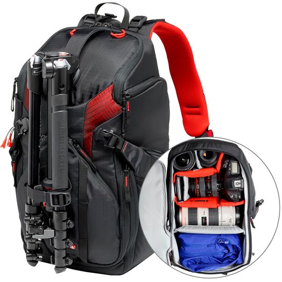 Mochila Manfrotto Pro Light 3n1-26 Super Acolchoada Para Câmeras E Equipamentos Mochila Manfrotto Pro Light 3n1-26 Super Acolchoada Para Câmeras E Equipamentos