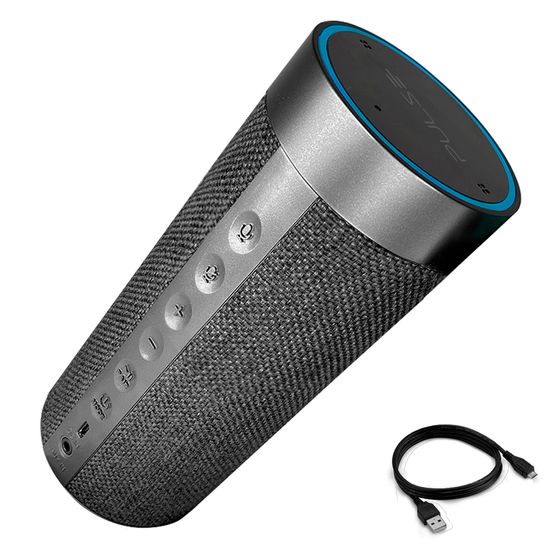 Caixa De Som Bluetooth Pulse Alexa Amazon Smarty 20w, Wi-fi Inteligente - Sp358 Caixa De Som Bluetooth Pulse Alexa Amazon Smarty 20w, Wi-fi Inteligente - Sp358