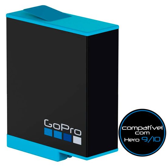Bateria Recarregável Íons De Lítio 1.720 Mah Gopro Para Hero 9 / 10 / 11 - Adbat001 Bateria Recarregável Íons De Lítio 1.720 Mah Gopro Para Hero 9 / 10 / 11 - Adbat001