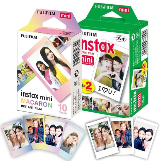 Filme Fuji Instax Mini 20 Fotos + 10 Fotos Macaron Para Mini 11 Mini 9 Filme Fuji Instax Mini 20 Fotos + 10 Fotos Macaron Para Mini 11 Mini 9
