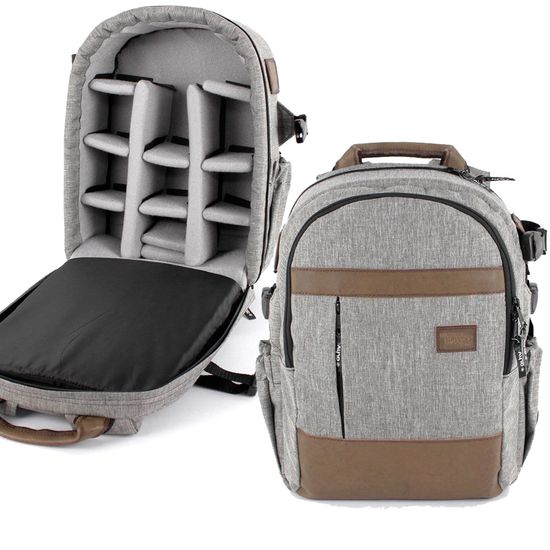 Mochila Profissional Para Camera Lentes Notebook 13