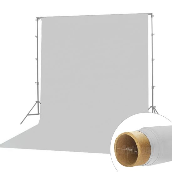 Fundo Infinito Fotográfico De Papel Cinza Claro 2 X 5 Metros Fundo Infinito Fotográfico De Papel Cinza Claro 2 X 5 Metros